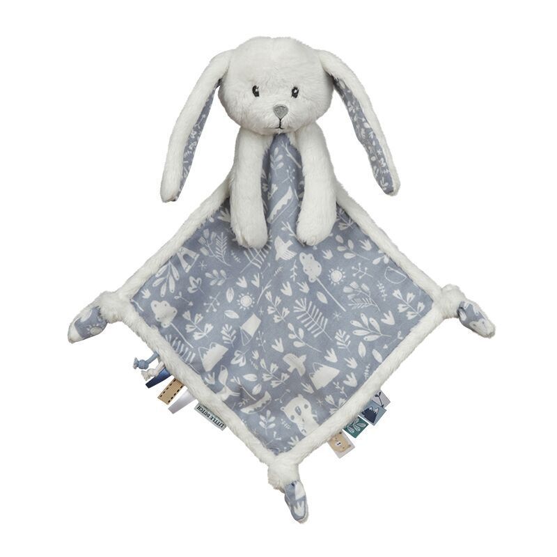  adventure baby comforter rabbit blue 